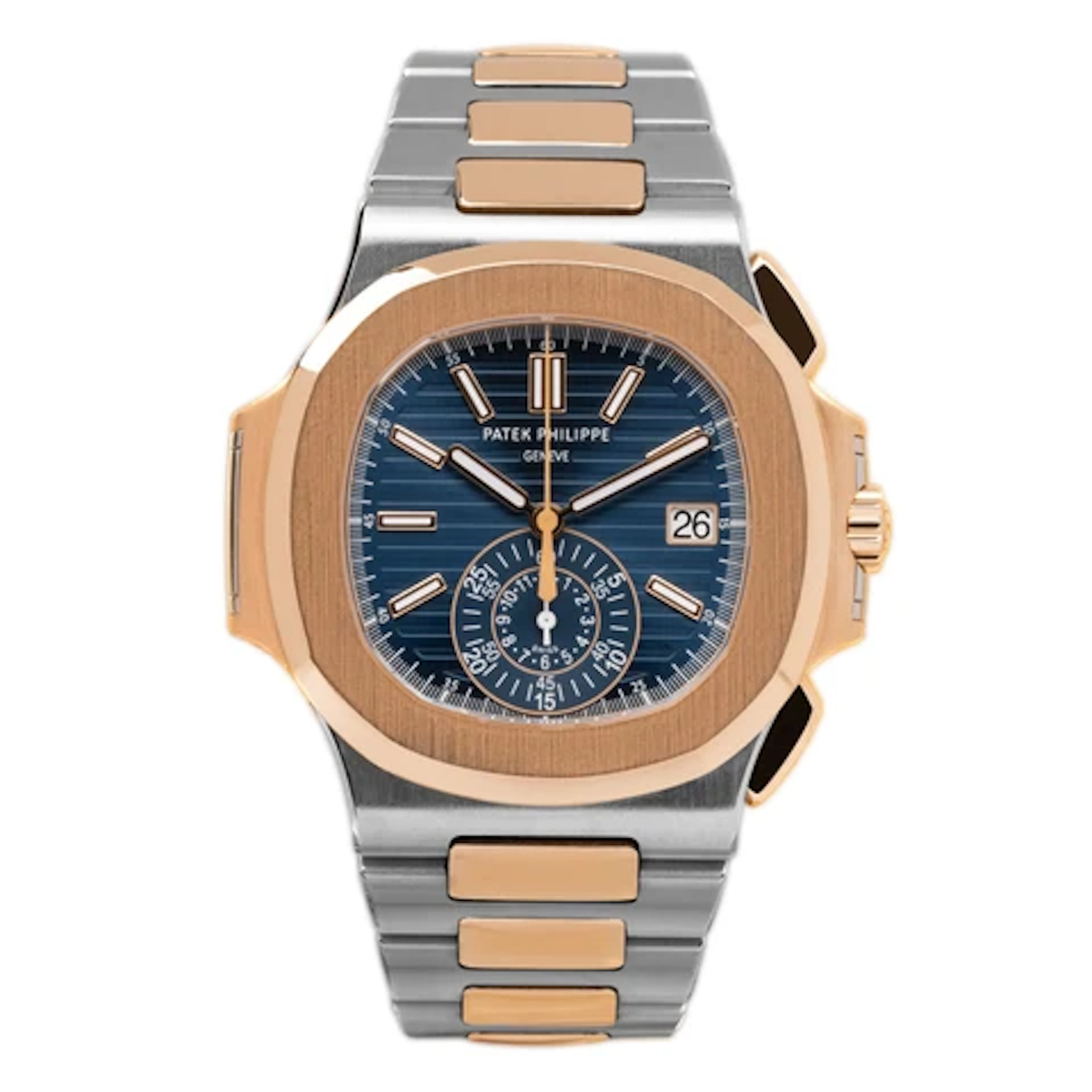 Patek Philippe Nautilus 5980/1AR-001 Blue Dial Mens Watch Box Papers