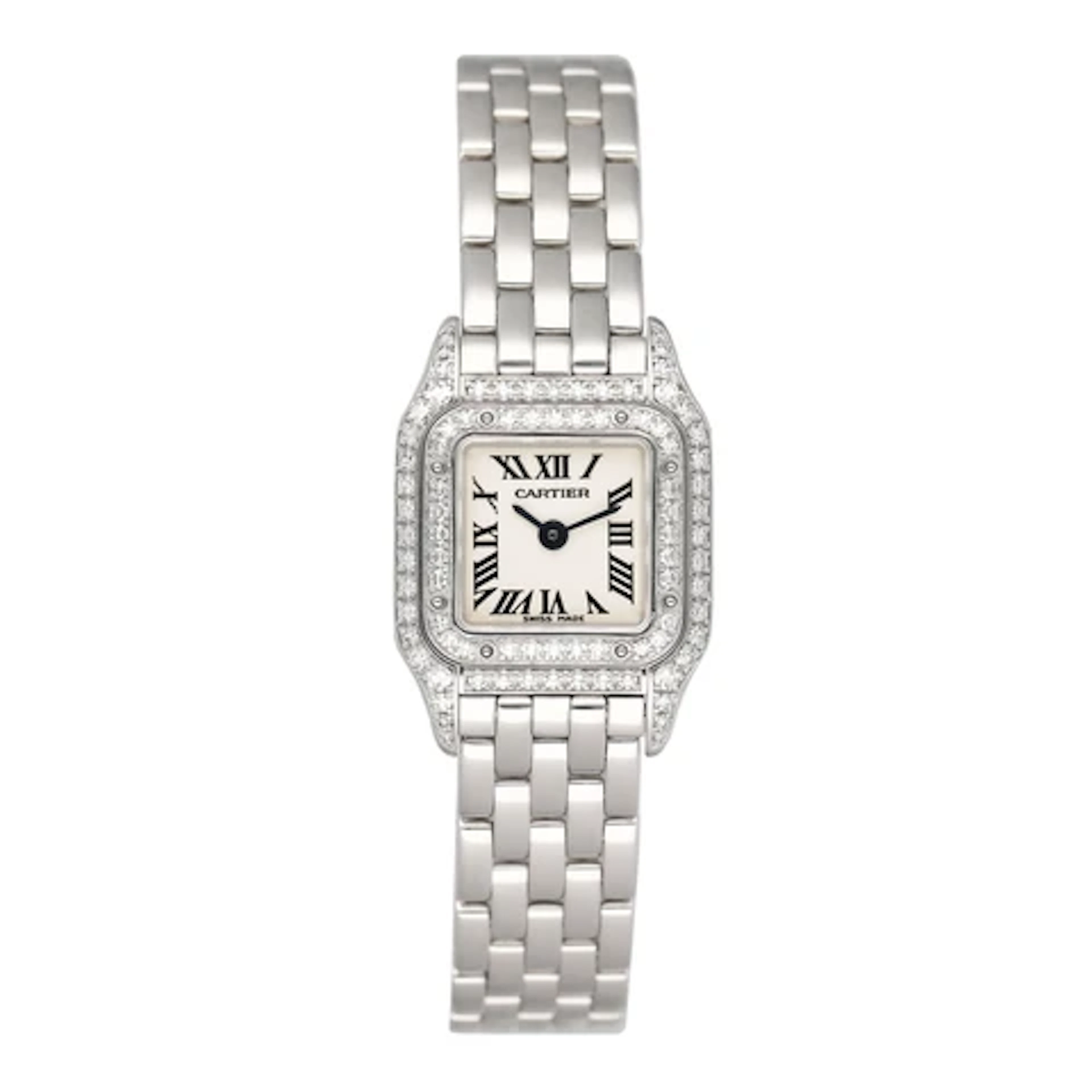 Cartier Panthere Mini WF3210F3 Diamond Ladies Watch