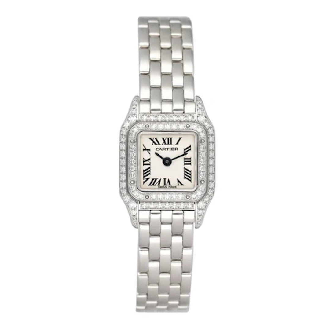 Cartier Panthere Mini WF3210F3 Diamond Ladies Watch