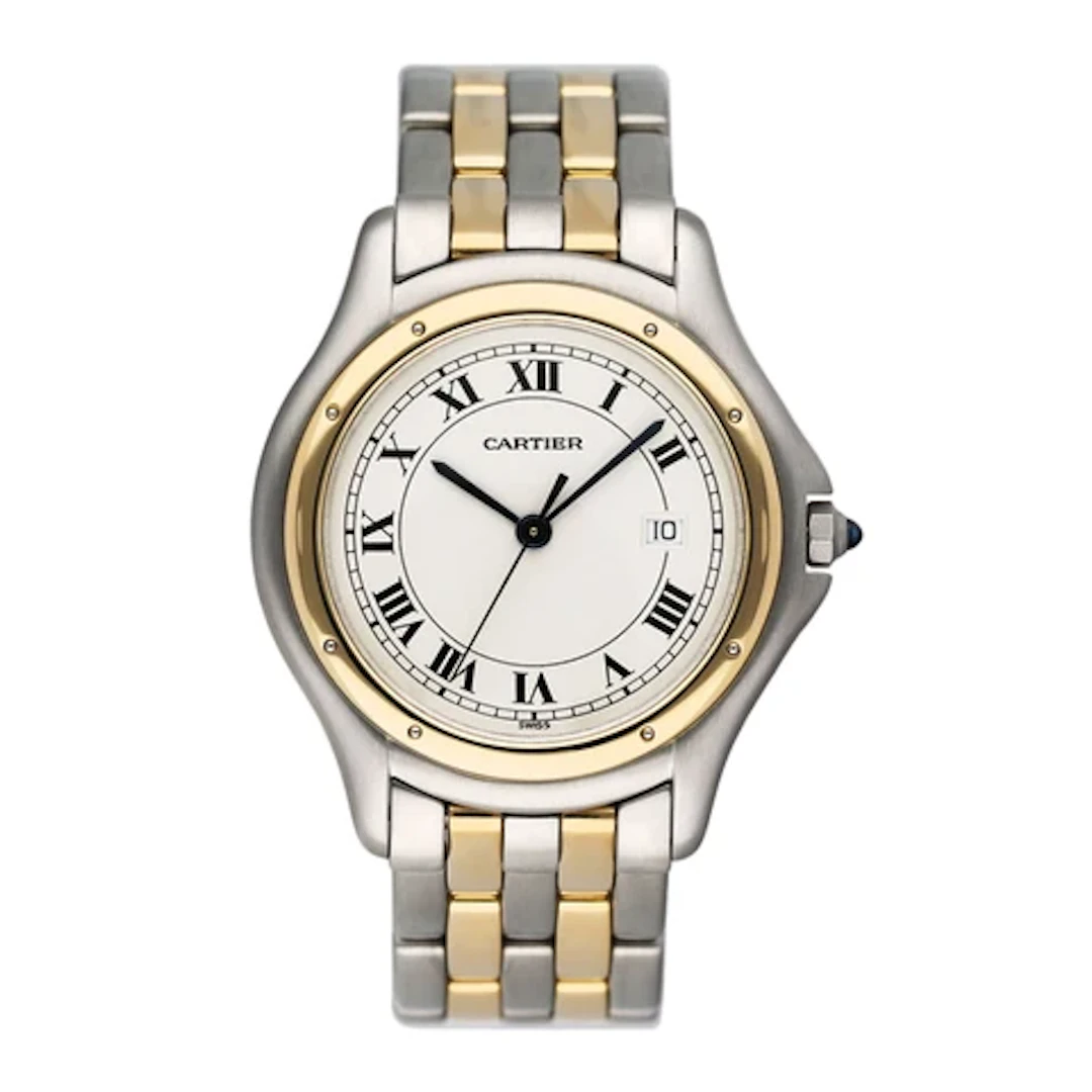Cartier Panthere Cougar W35006B6 Two Tone Unisex Watch