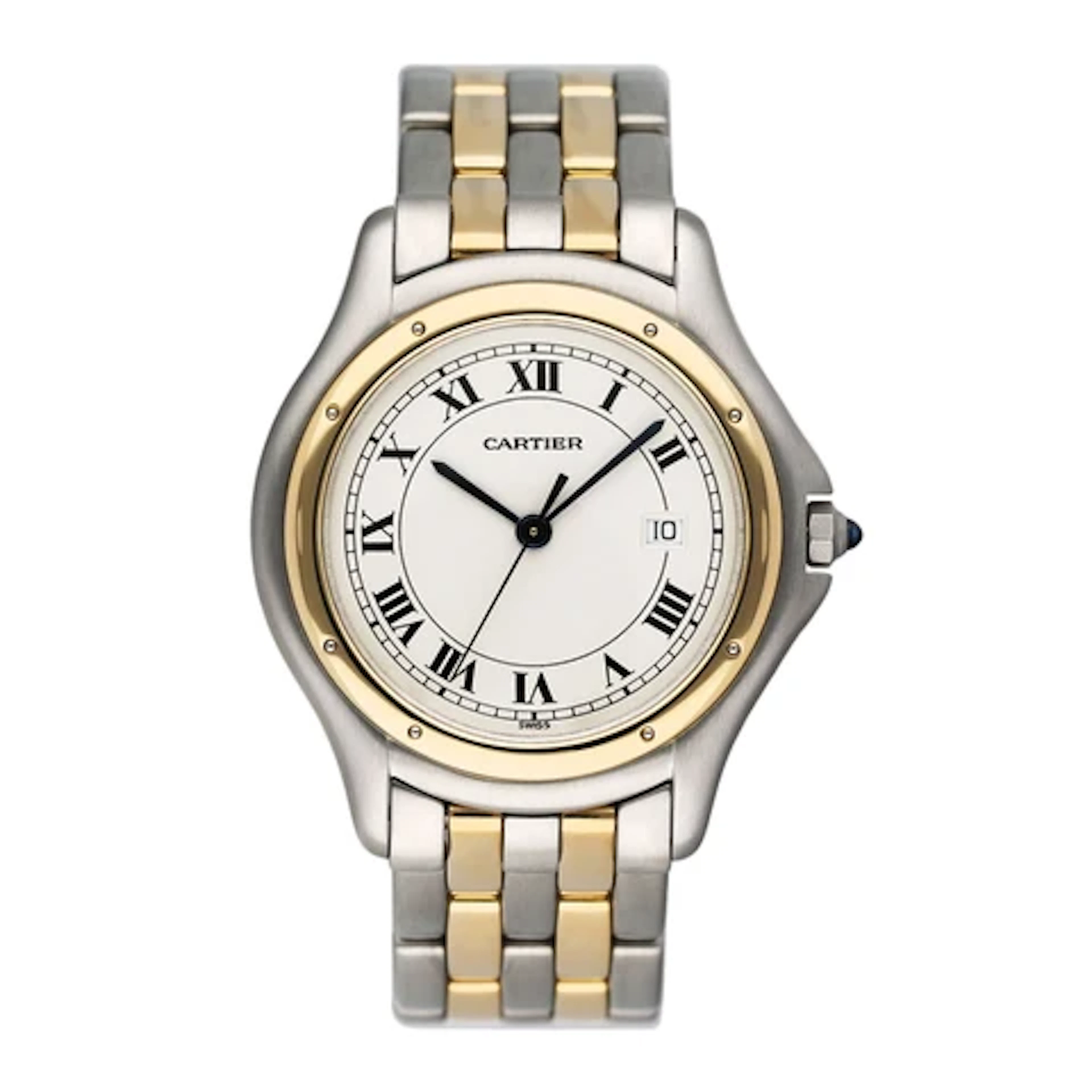Cartier Panthere Cougar W35006B6 Two Tone Unisex Watch