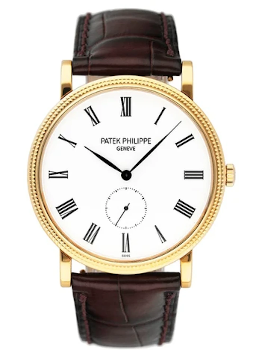 Patek Philippe Calatrava 5119J 18K Yellow Gold Mens Watch With Papers