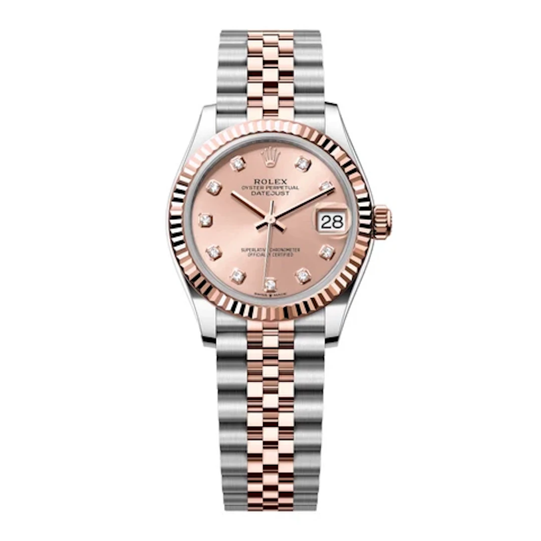 Rolex Datejust 31 278271 Diamond Pink Dial Ladies Watch Box Papers