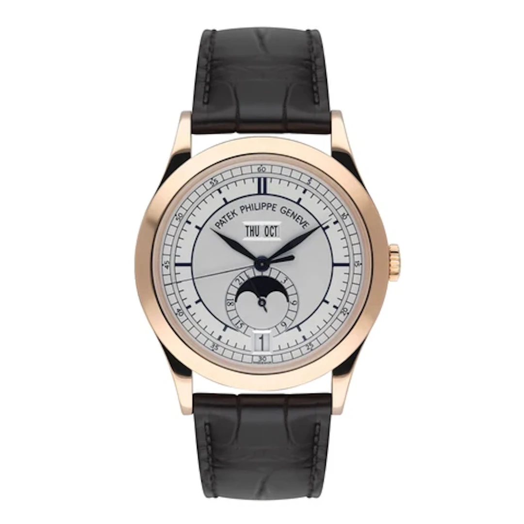 Patek Philippe Complications 5396R Sector Silver Dial Mens Watch Box Papers