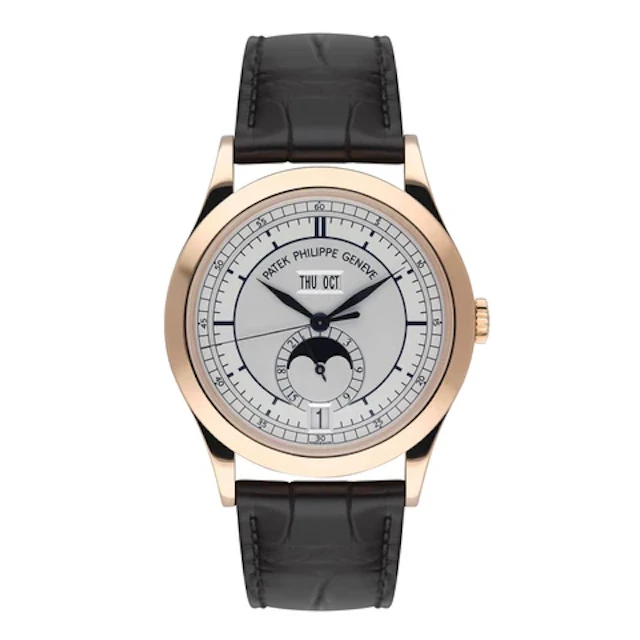 Patek Philippe Complications 5396R Sector Silver Dial Mens Watch Box Papers