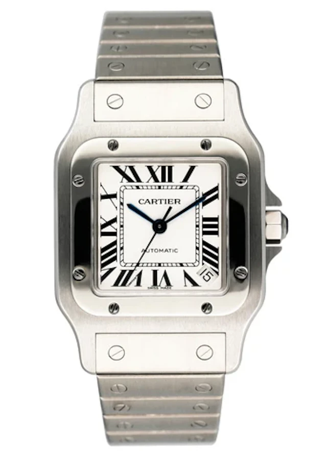 Cartier Santos Galbee W20098D6 Stainless Steel Mens Watch