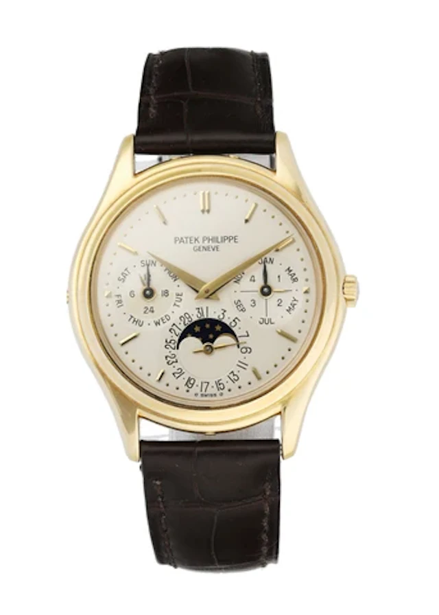 Patek Philippe Perpetual Calendar 3940 18k Yellow Gold Men's Watch