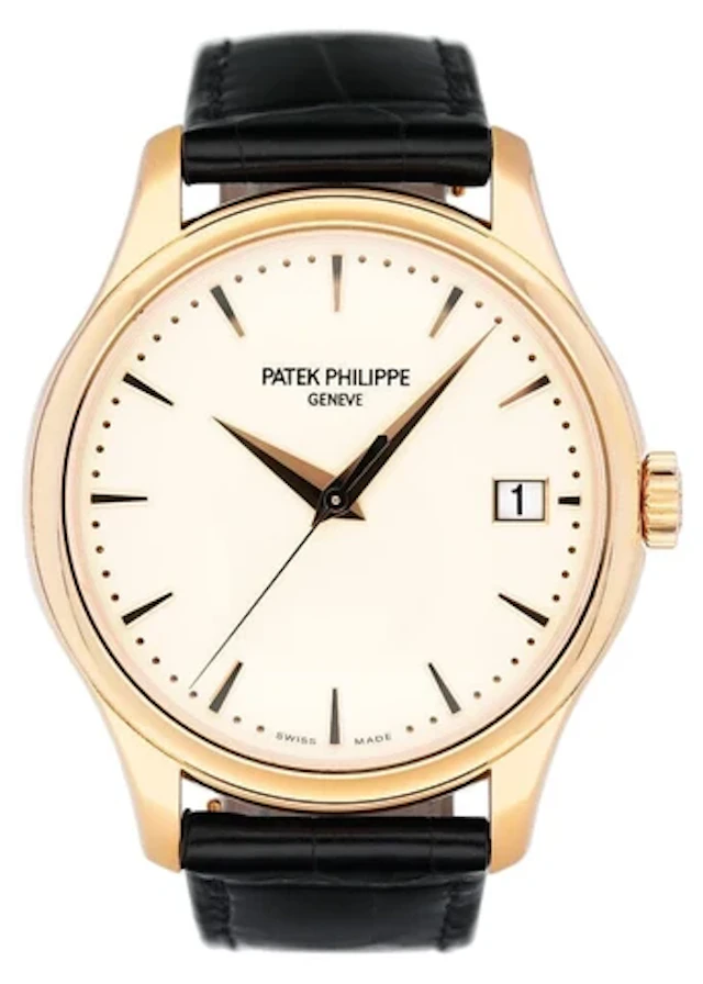 Patek Philippe Calatrava 5227R Ivory Dial 18K Rose Gold Mens Watch Box Papers