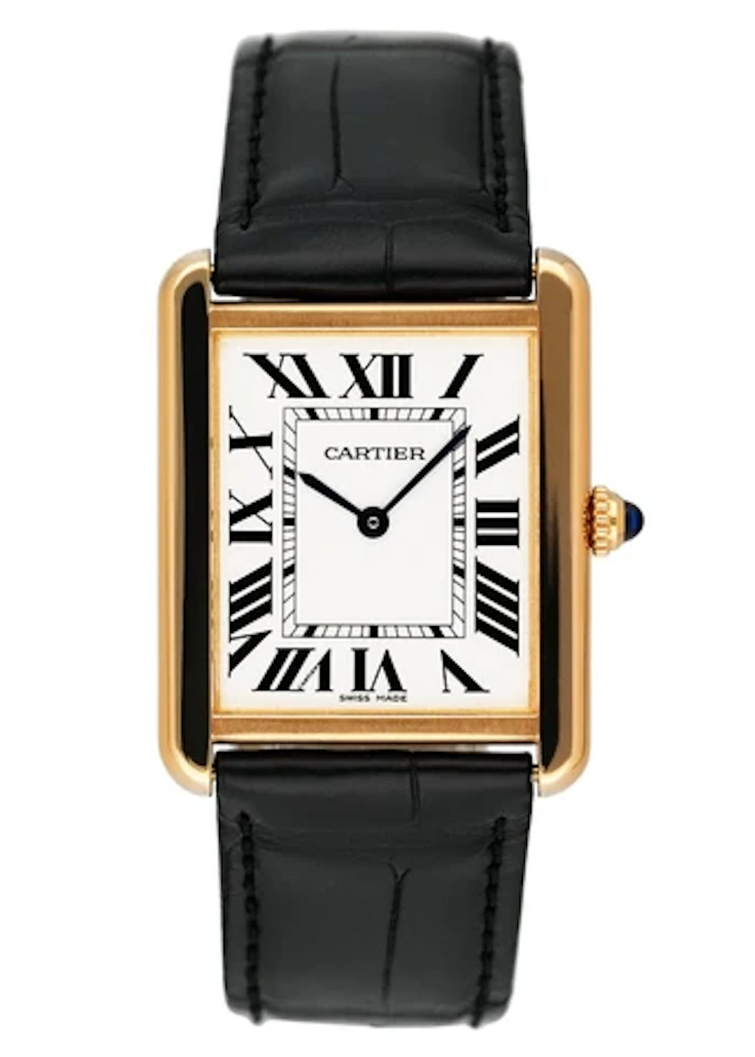 Cartier Tank Solo W5200004 Large Mens Watch Box Papers