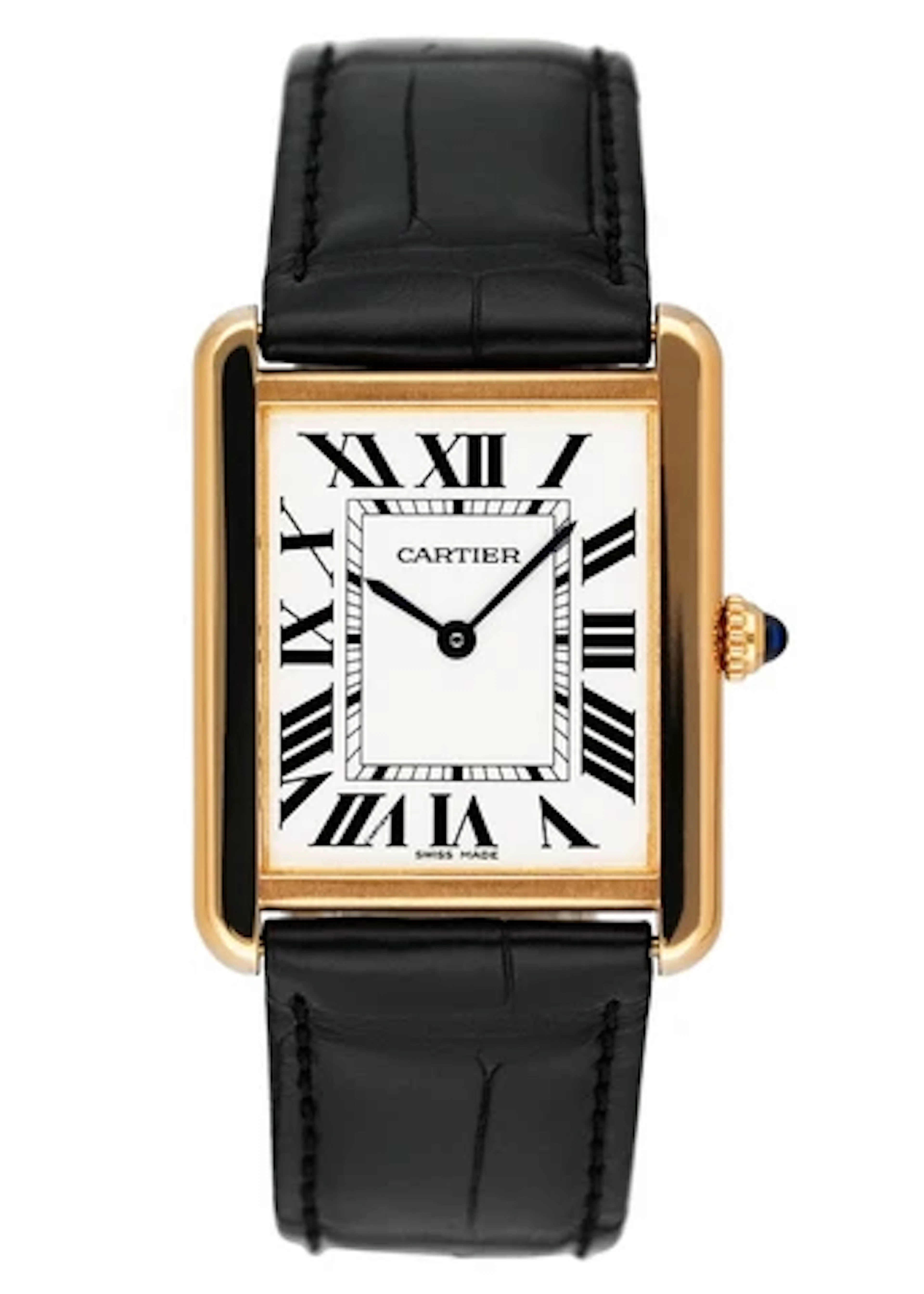 Cartier Tank Solo W5200004 Large Mens Watch Box Papers