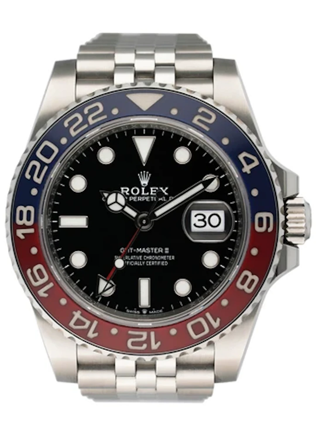 Rolex GMT-Master II 126710BLRO "Pepsi" Mens Watch Box & Papers