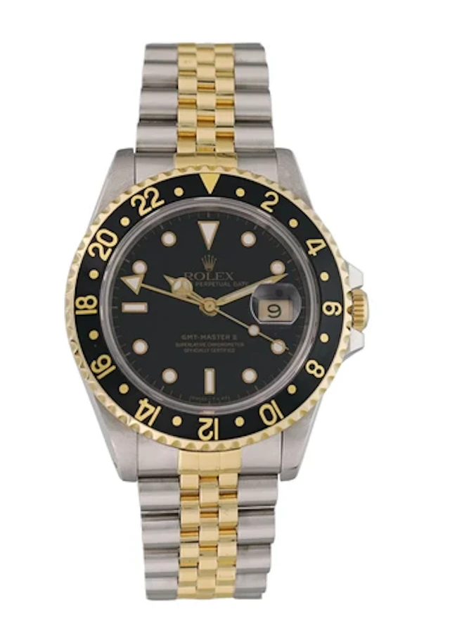 Rolex Oyster Perpetual Date GMT Master ll 16713 Mens Watch