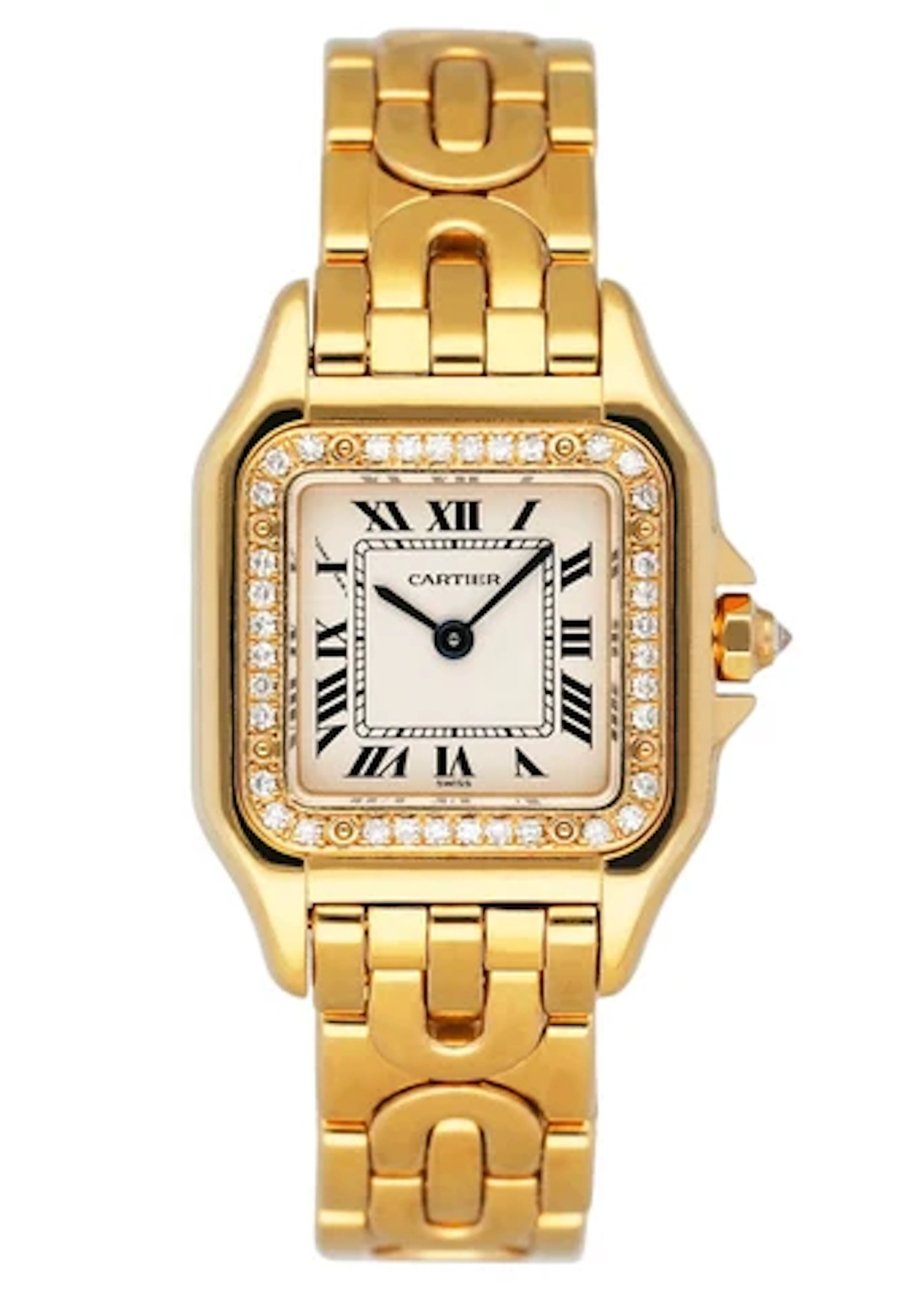Cartier Panthere Art Deco WF3070N3 Diamond Ladies Watch