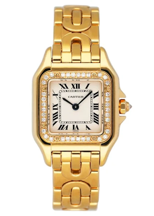 Cartier Panthere Art Deco WF3070N3 Diamond Ladies Watch