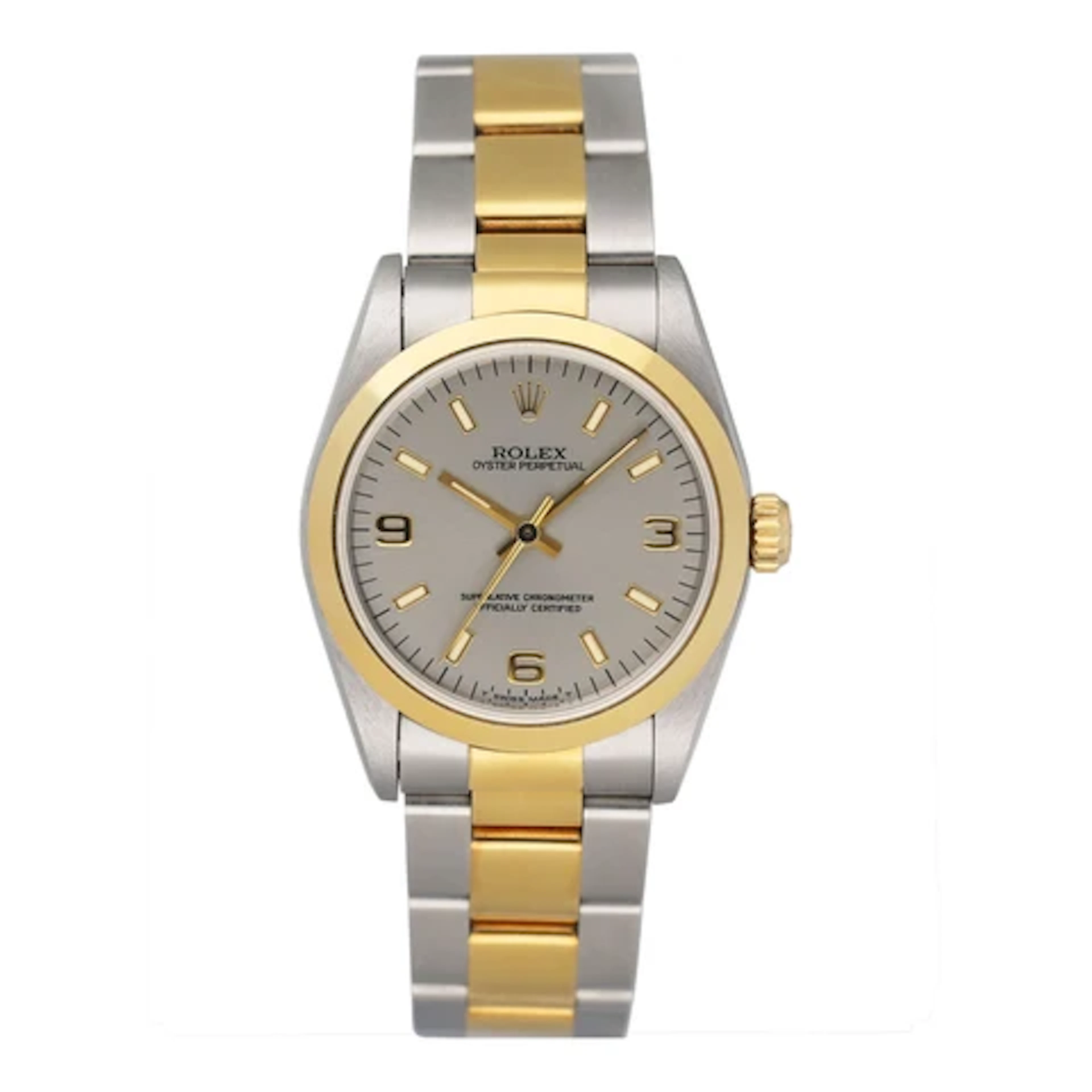 Rolex Oyster Perpetual 67483 Grey Dial Ladies Watch