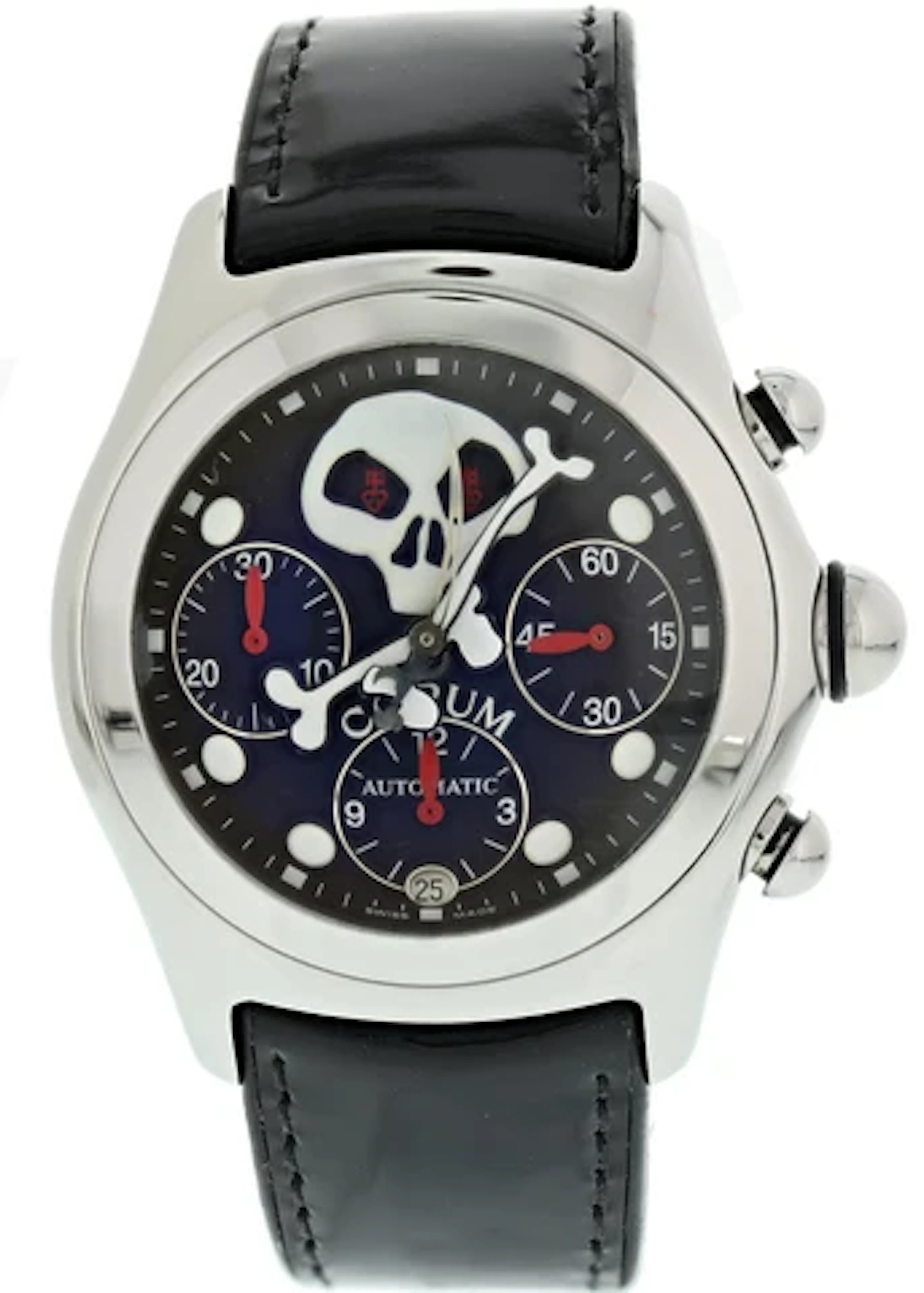 Corum Bubble “Jolly Roger” Chronograph 285.140.20 Limited Edition Mens Watch