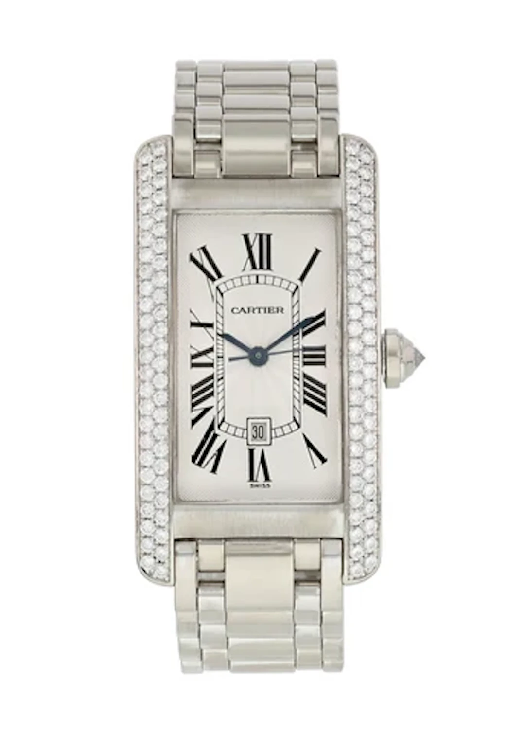 Cartier Tank Americaine W2603656 / 1726 Large Size Watch