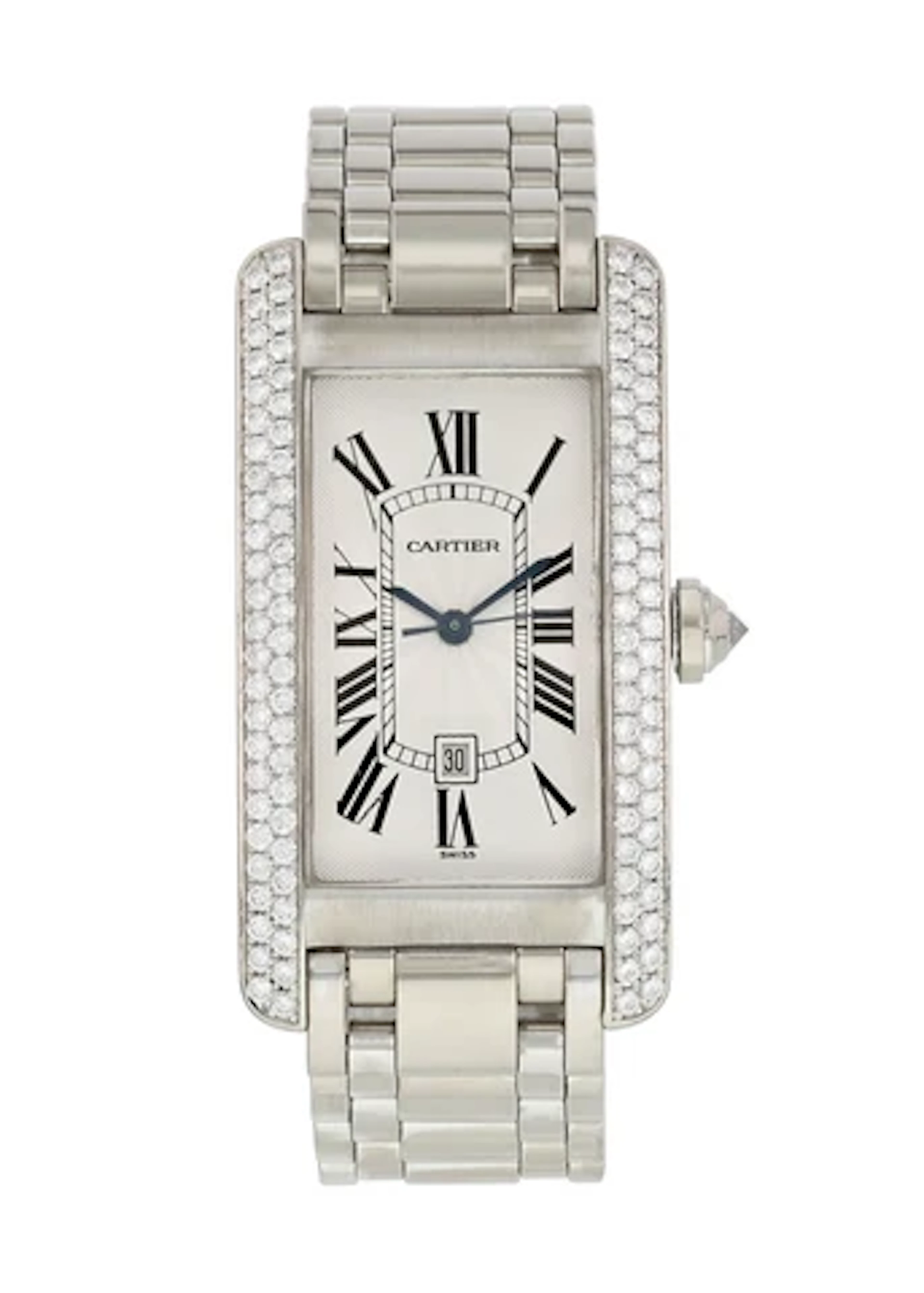 Cartier Tank Americaine W2603656 / 1726 Large Size Watch