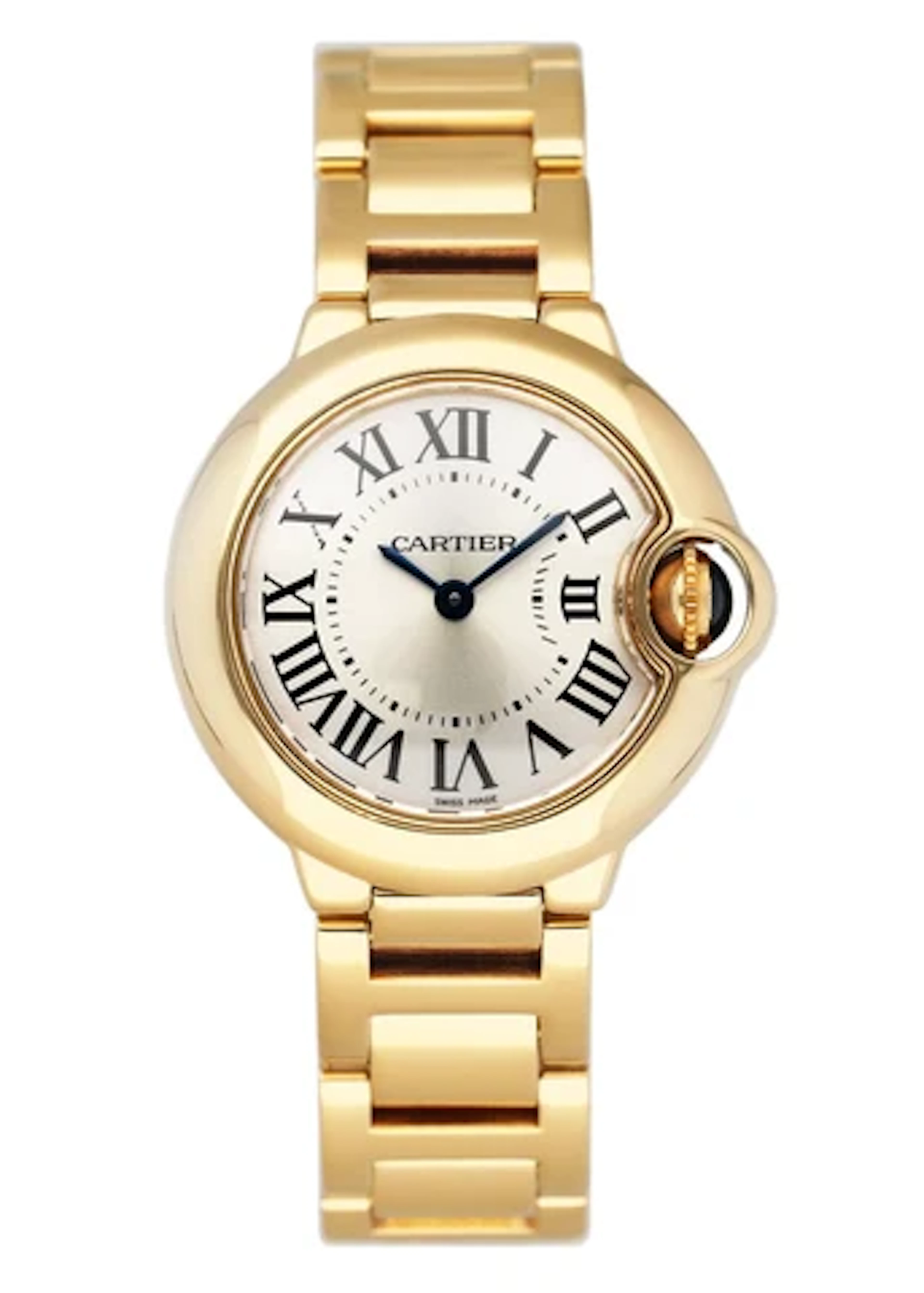 Cartier Ballon Bleu W69001Z2 18K Yellow Gold Ladies Watch