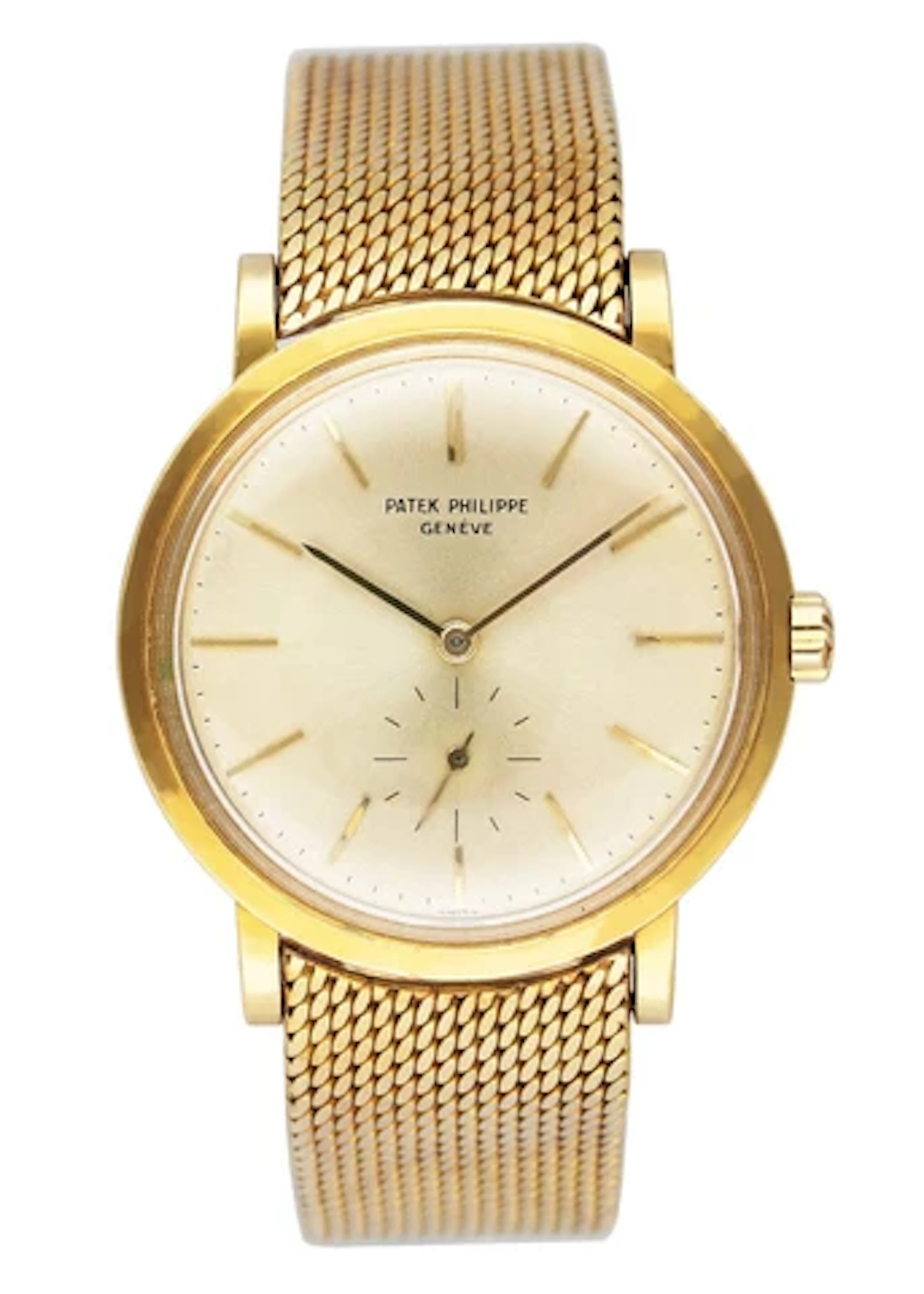Patek Philippe Calatrava 3429 18K Yellow Gold Mens Watch
