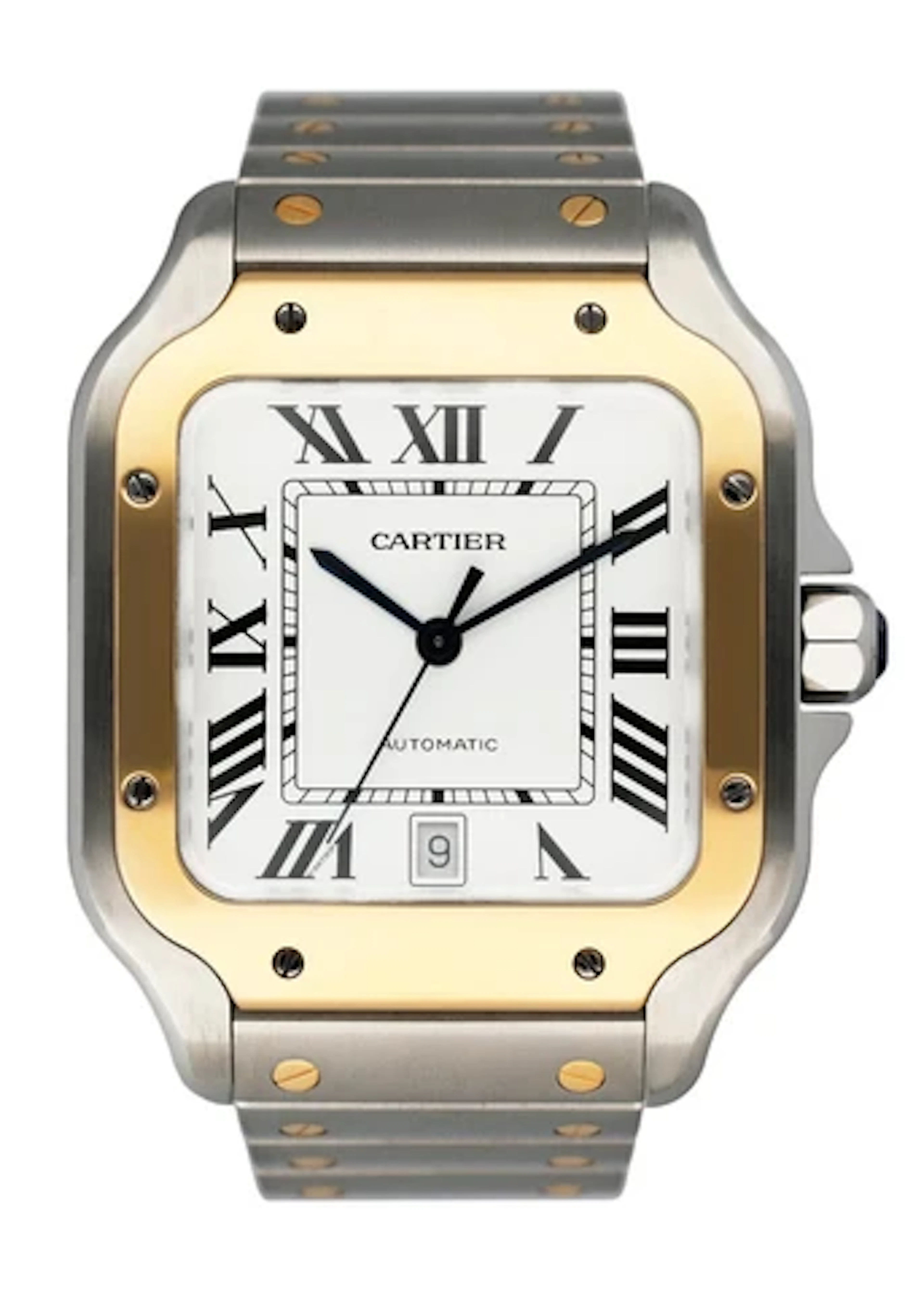 Cartier Santos W2SA0006 Large Size Mens Watch Box Papers