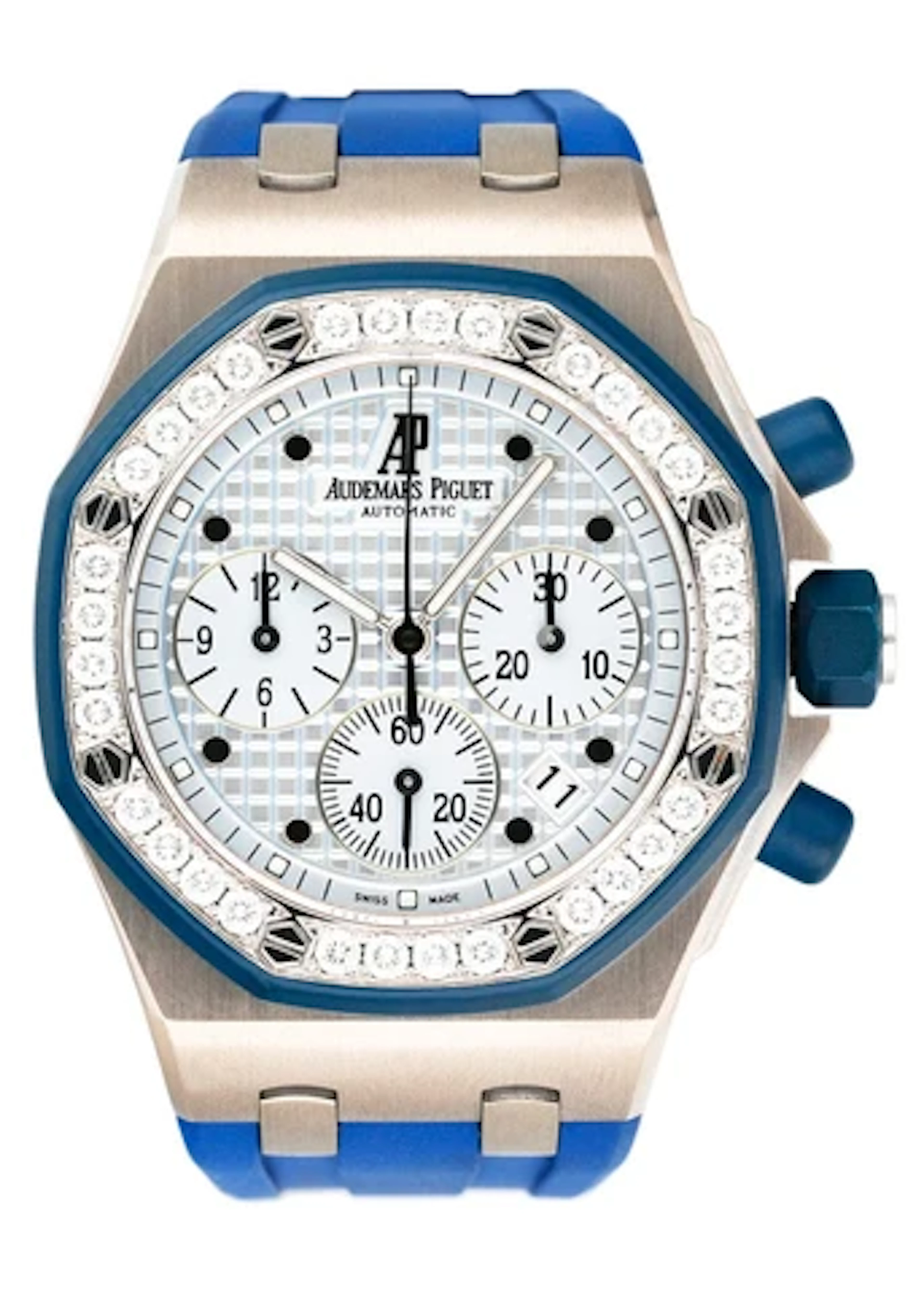 Audemars Piguet Royal Oak Offshore 25986CK Diamond Black Dial Ladies