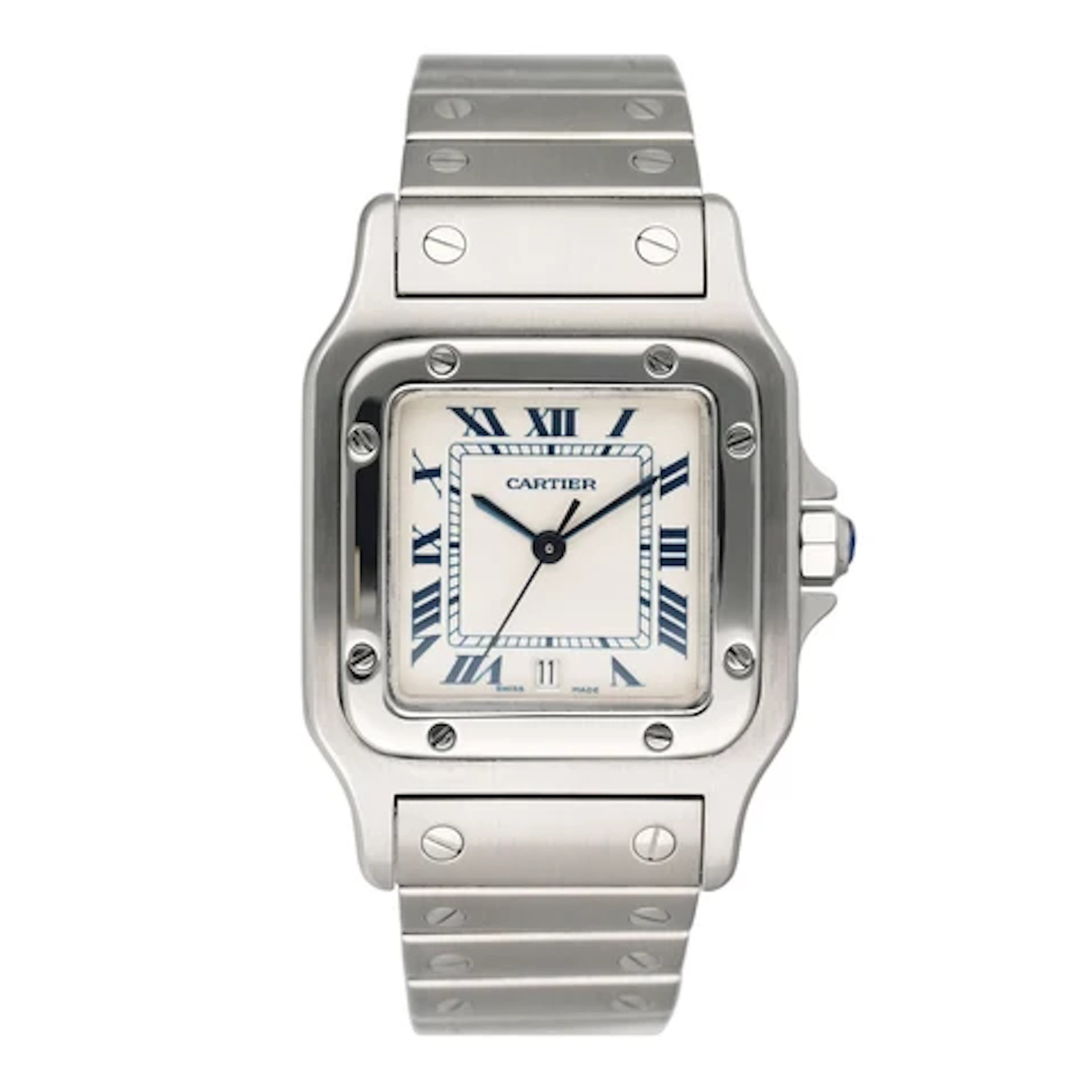 Cartier Santos Galbee W20018D6 Stainless Steel Watch