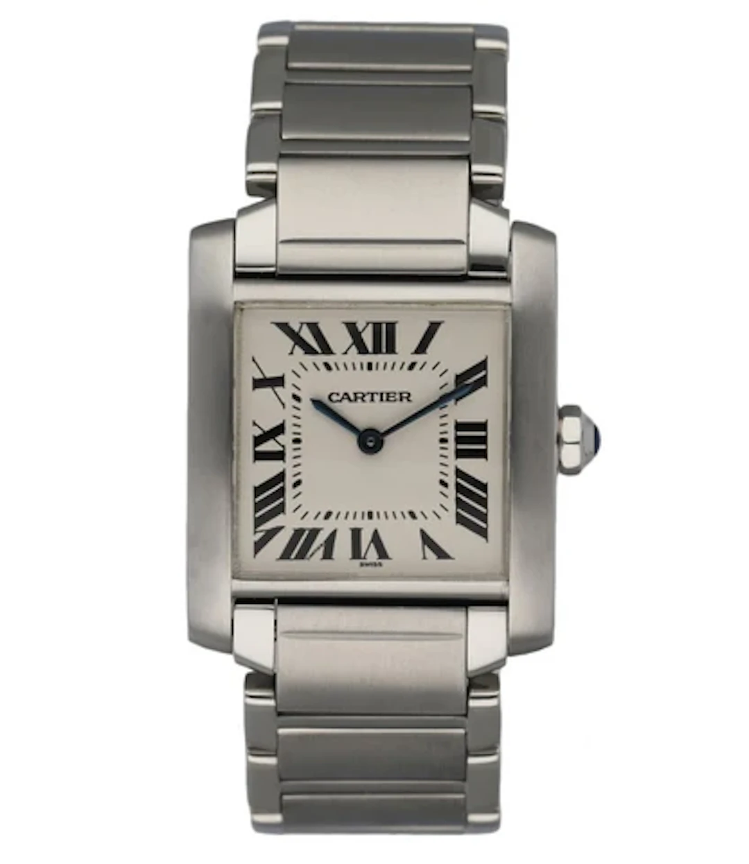 Cartier Tank Francaise 2301 Stainless Steel Midsize Ladies Watch