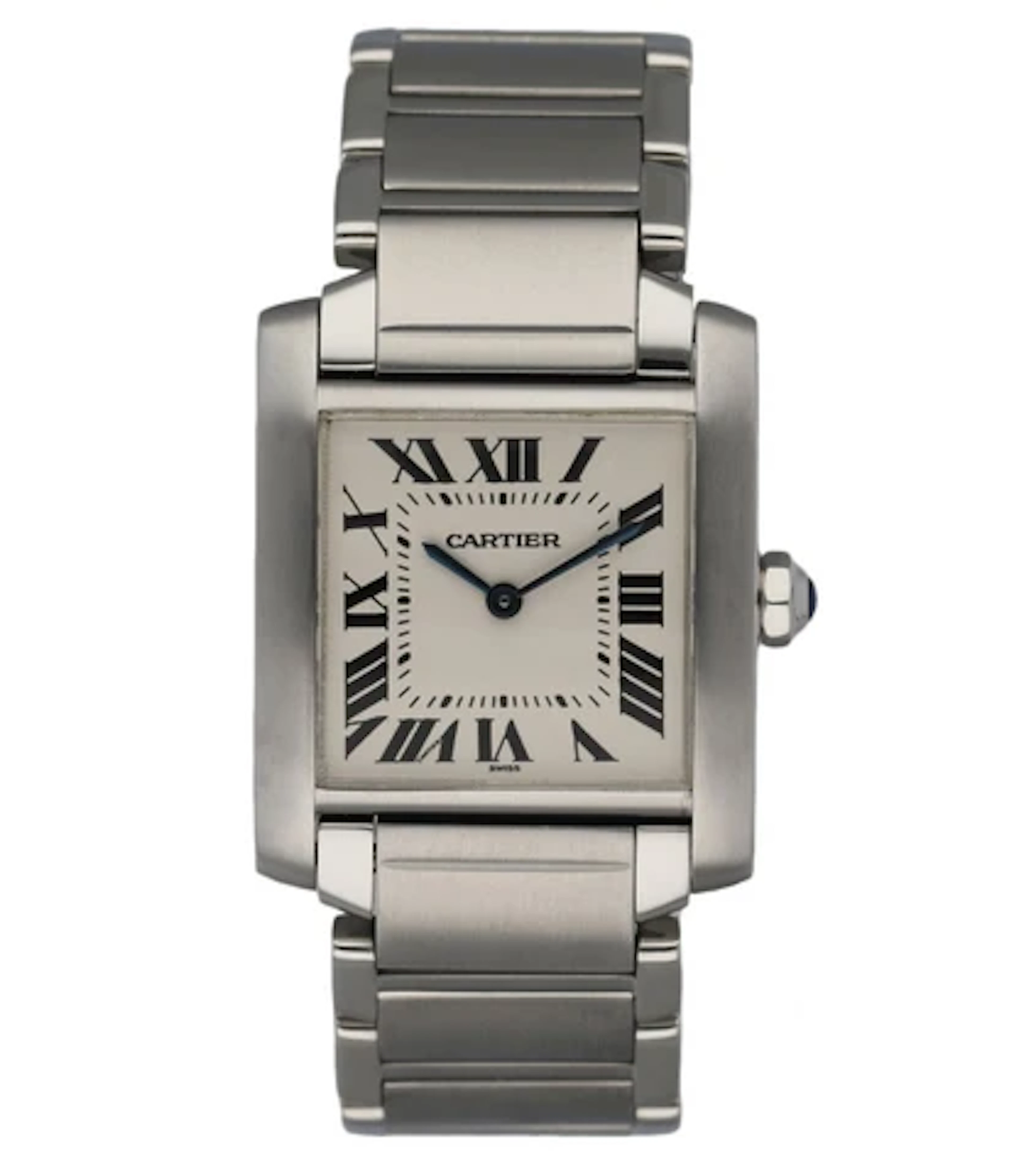 Cartier Tank Francaise 2301 Stainless Steel Midsize Ladies Watch