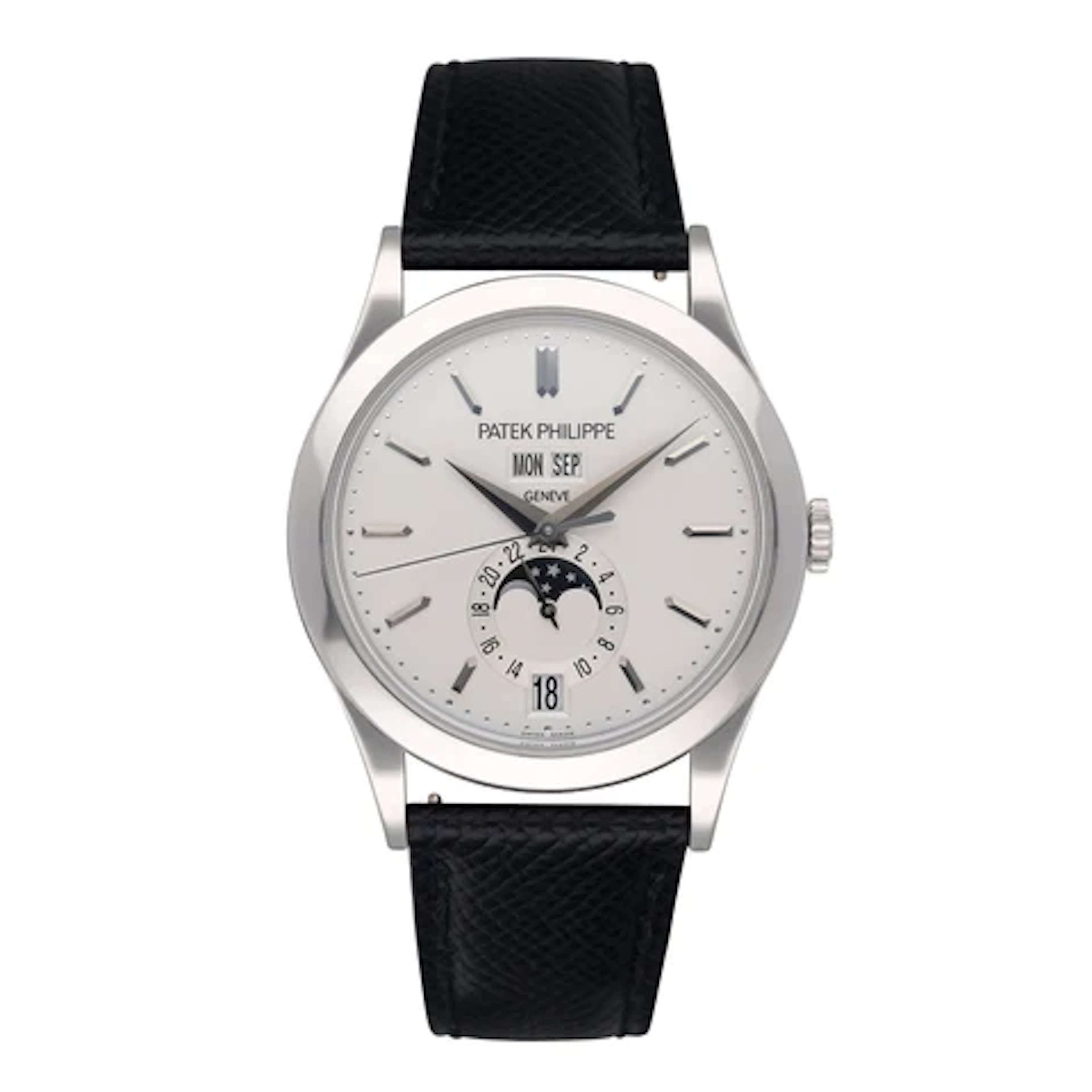 Patek Philippe Complications 5396G-011 Silver Dial Mens Watch Box Papers