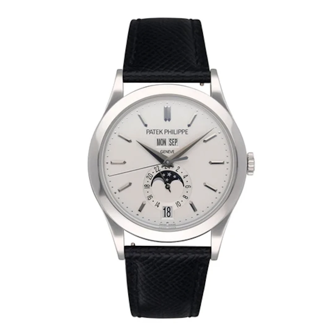 Patek Philippe Complications 5396G-011 Silver Dial Mens Watch Box Papers