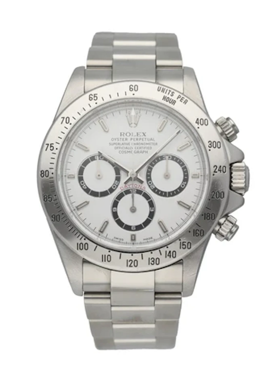 Rolex Daytona 16520 Zenith Movement Stainless steel Men's Watch