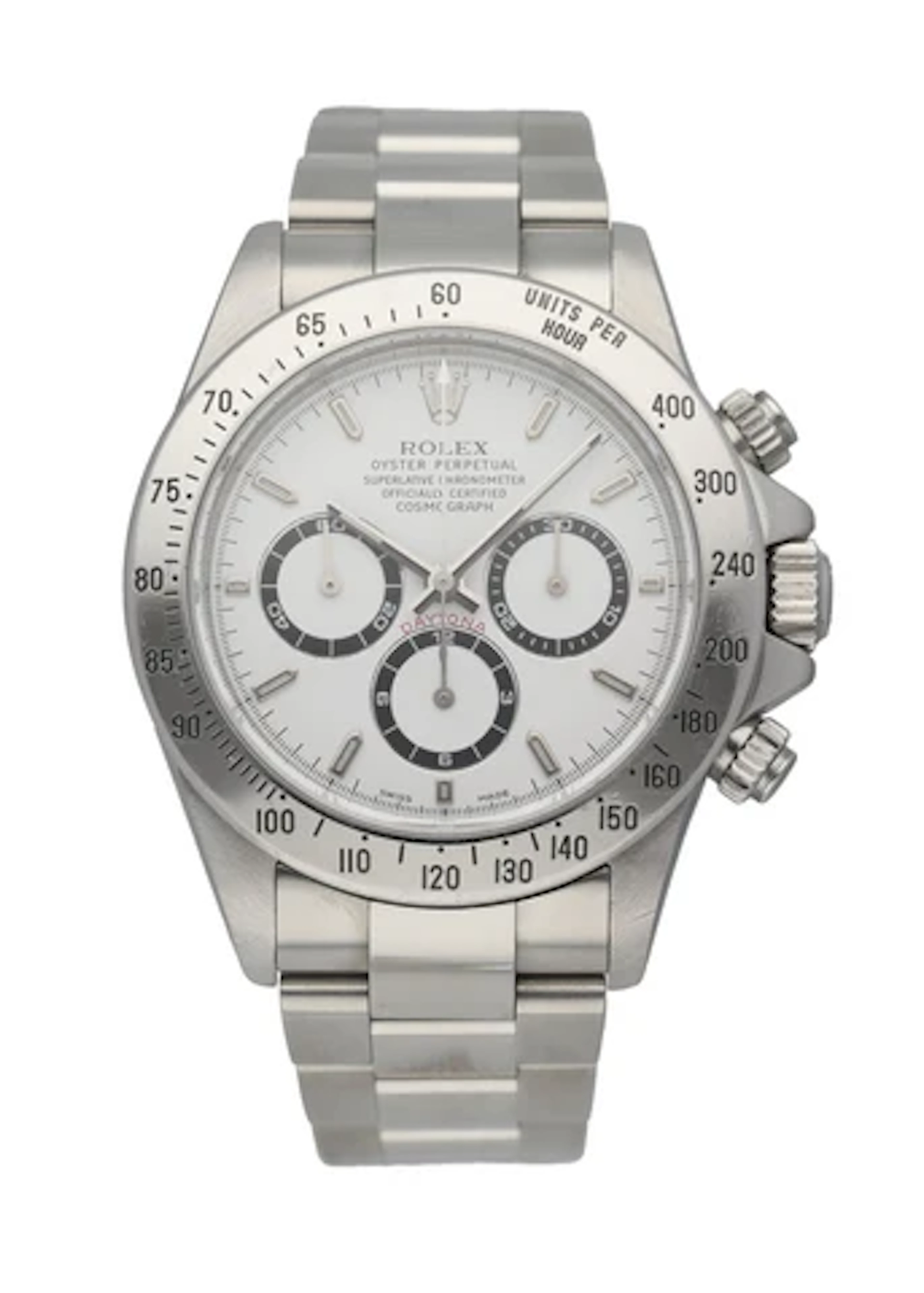 Rolex Daytona 16520 Zenith Movement Stainless steel Men's Watch