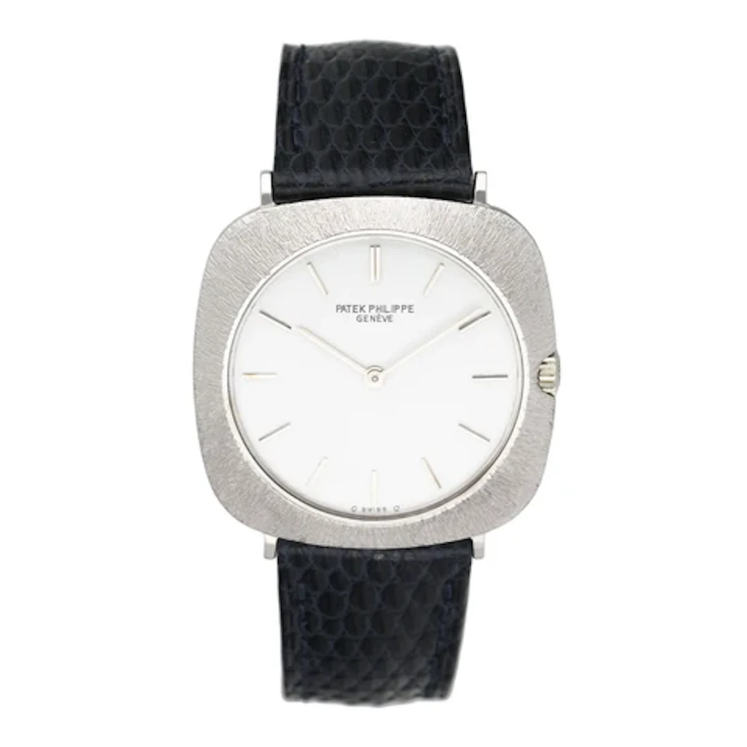 Patek Philippe Vintage 3543 White Dial 18K White Gold Watch