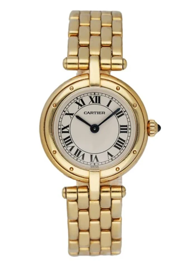 Cartier cougar Panthere 18K Yellow Gold Ladies Watch