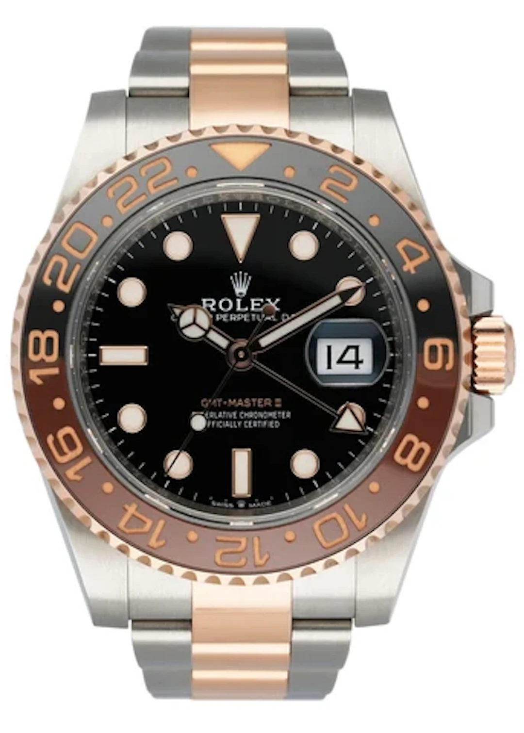 Rolex GMT Master 126711CHNR Root Beer Watch Box Papers