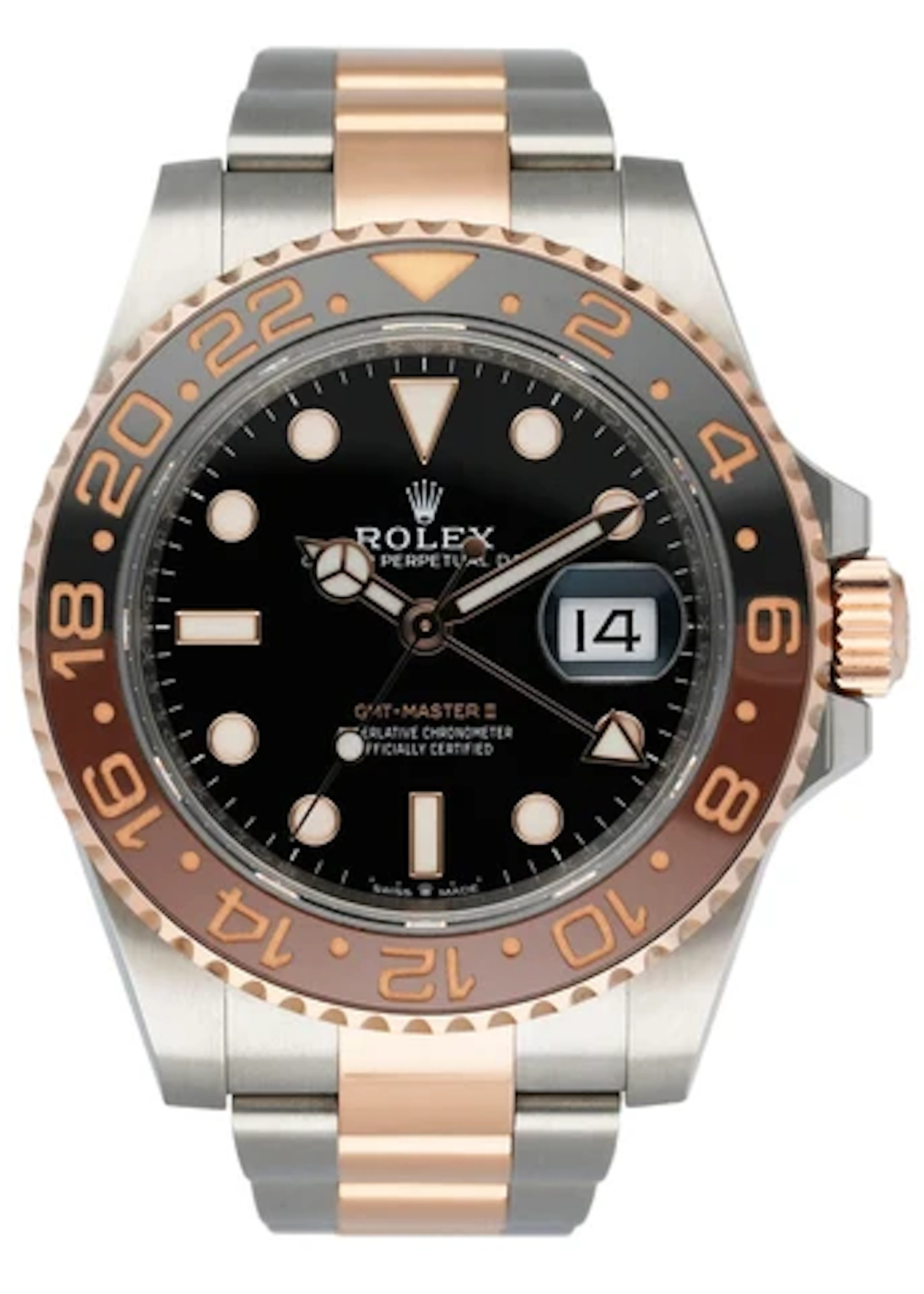 Rolex GMT Master 126711CHNR Root Beer Watch Box Papers