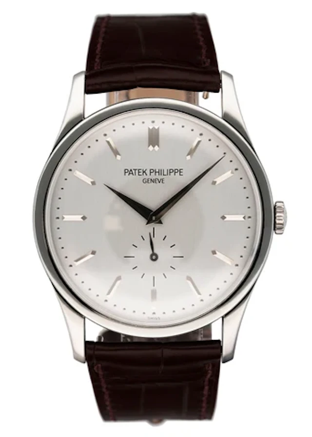 Patek Philippe Calatrava 5196G 18K White Gold Mens Watch With Papers