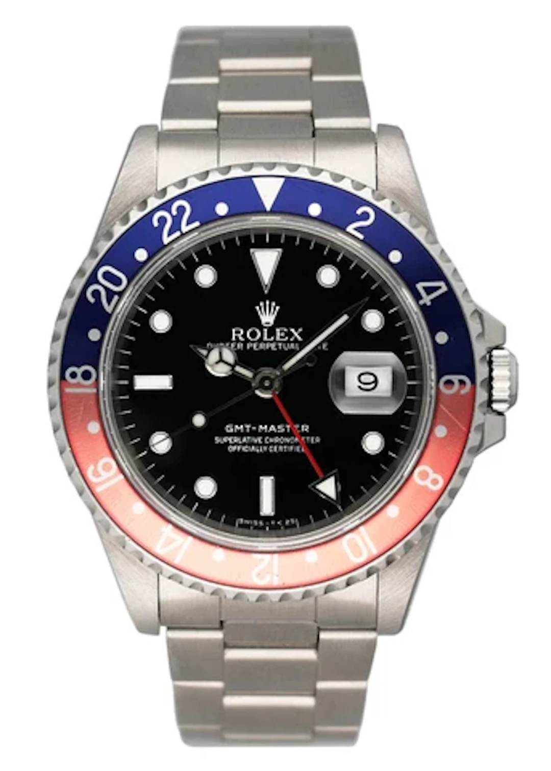 Rolex GMT Master 16700 Pepsi Bezel Mens Watch