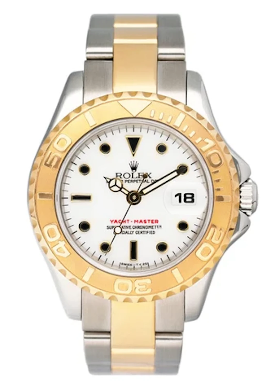 Rolex Yacht Master 69623 18K Yellow Gold & Stainless Steel Ladies Watch
