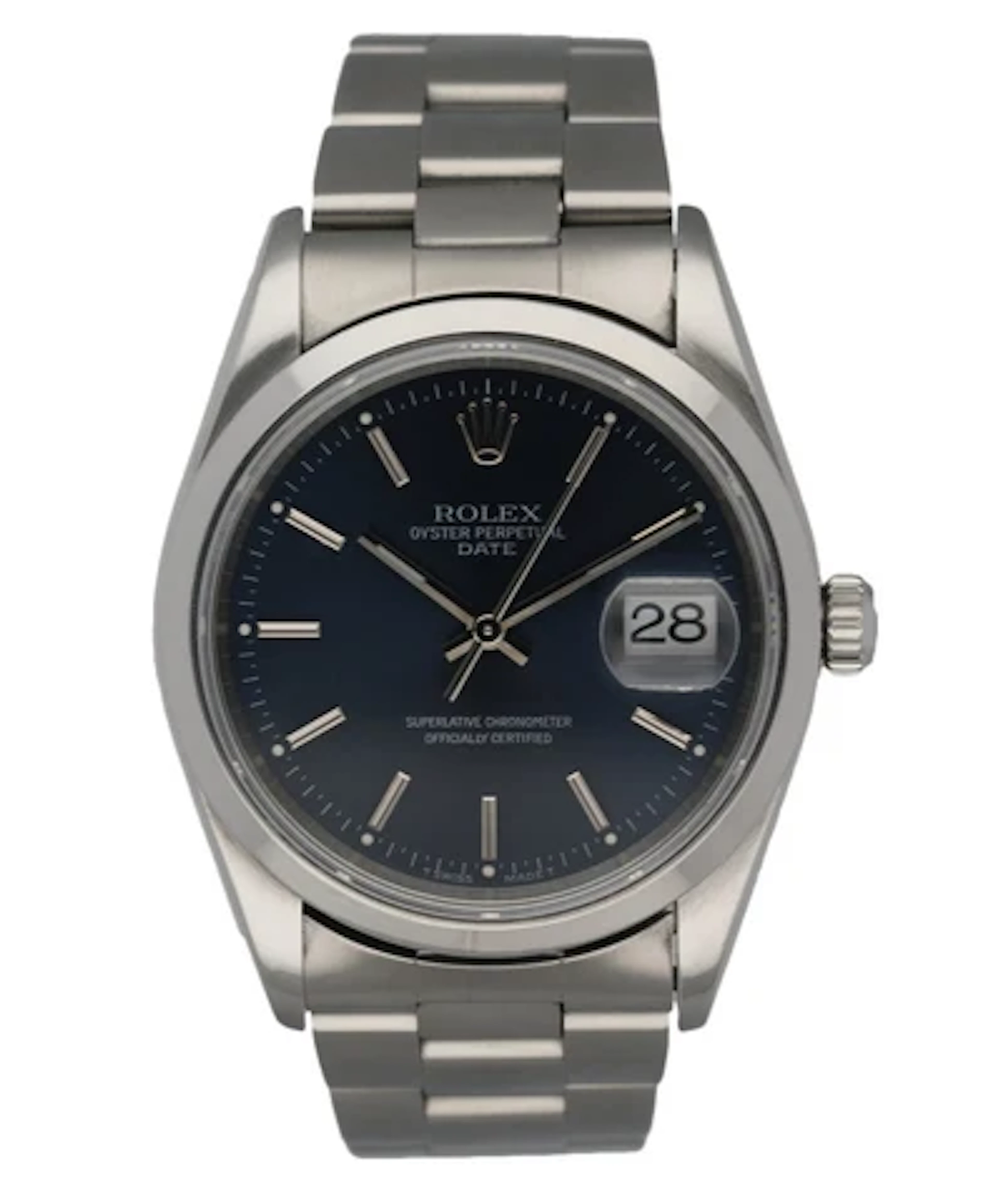 Rolex Oyster Perpetual Date 15200 Men's Watch