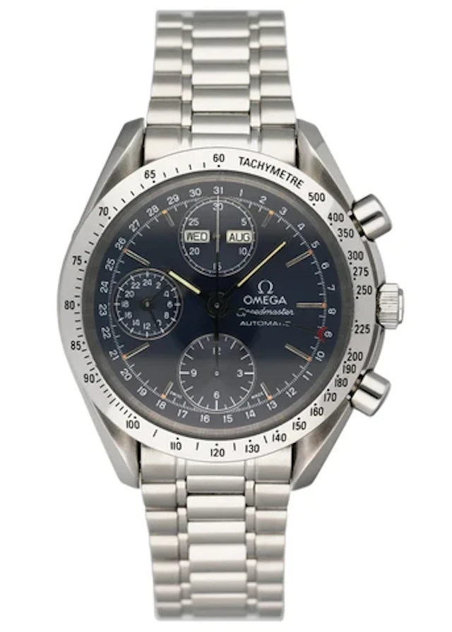Omega Speedmaster Day-Date 3521.80 Triple Date Mens Watch Box Papers