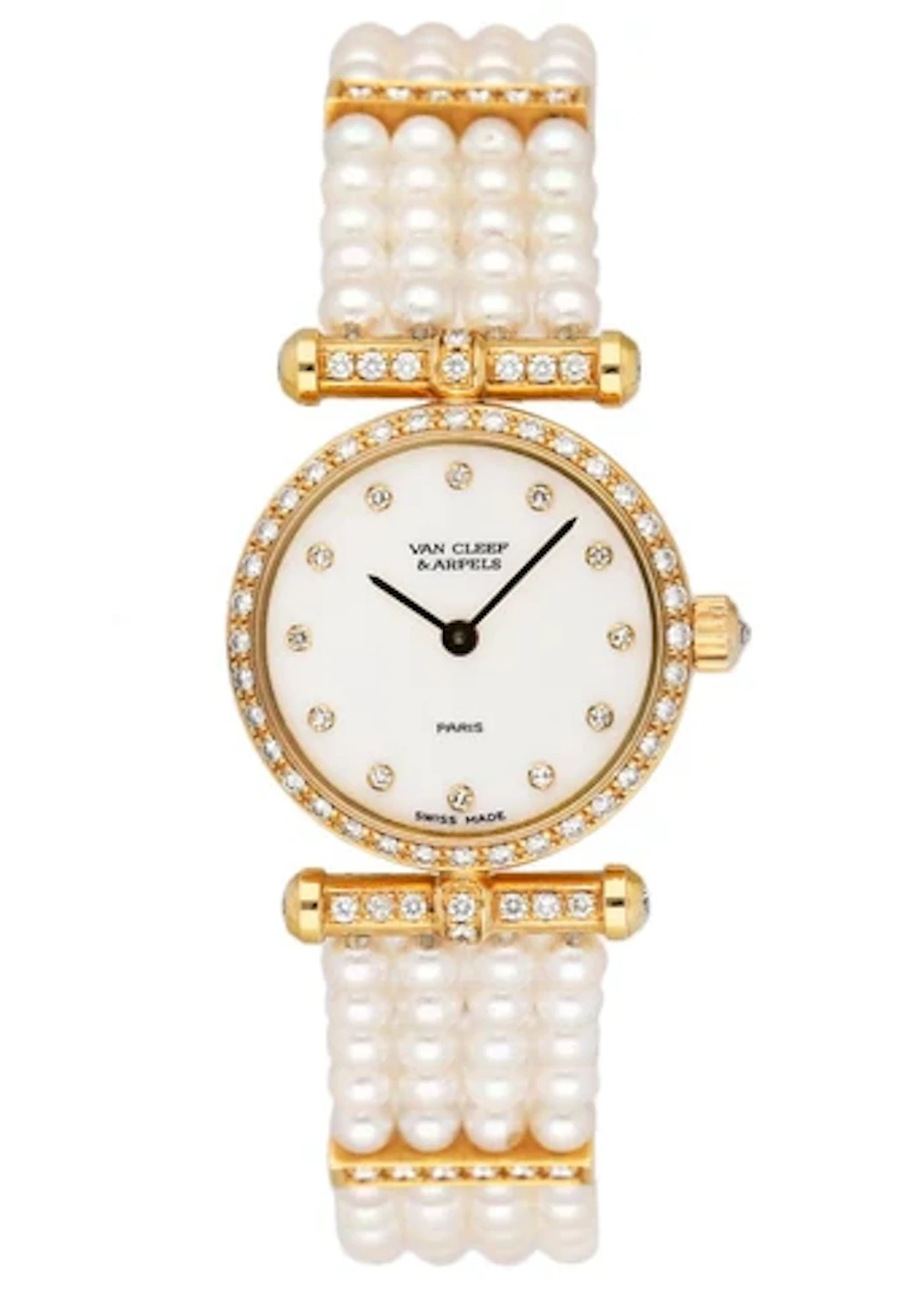 Van Cleef & Arpels La Collection Classic Paris 18901 B1 Diamond Ladies Watch