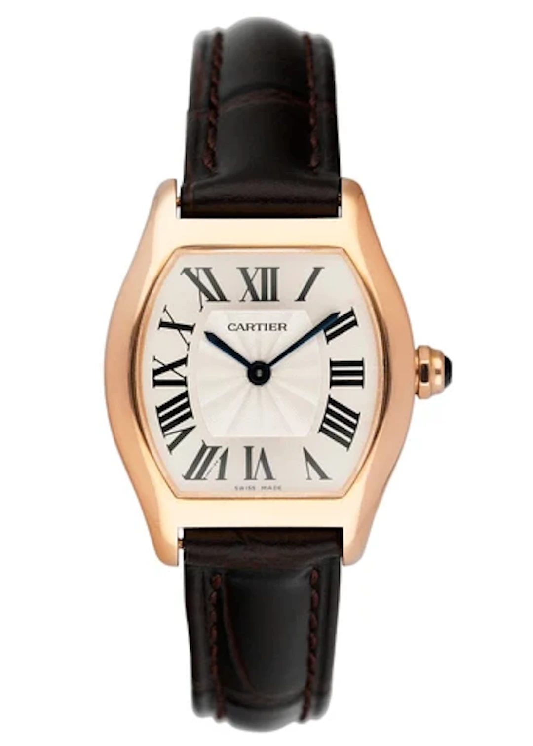 Cartier Tortue W1556360 18K Rose Gold Ladies Watch