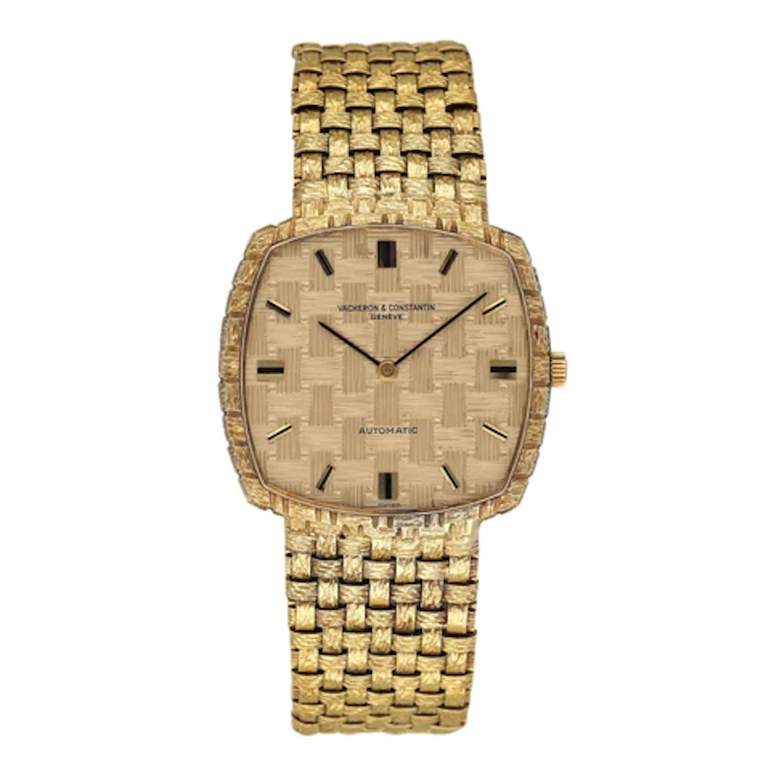 Vacheron Constantin Historiques 7391 Champagne Dial 18K Yellow Gold Mens Watch