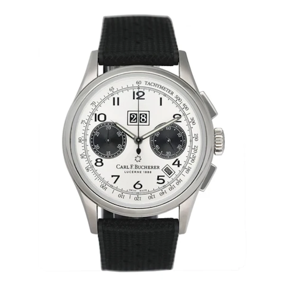 Carl F.Bucherer Heritage BiCompax Annual 00.10803.08.12.01 Mens Watch
