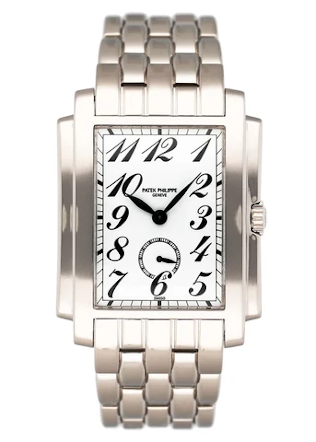 Patek Philippe Gondolo 5024/1G 18K White Gold Mens Watch Box Papers