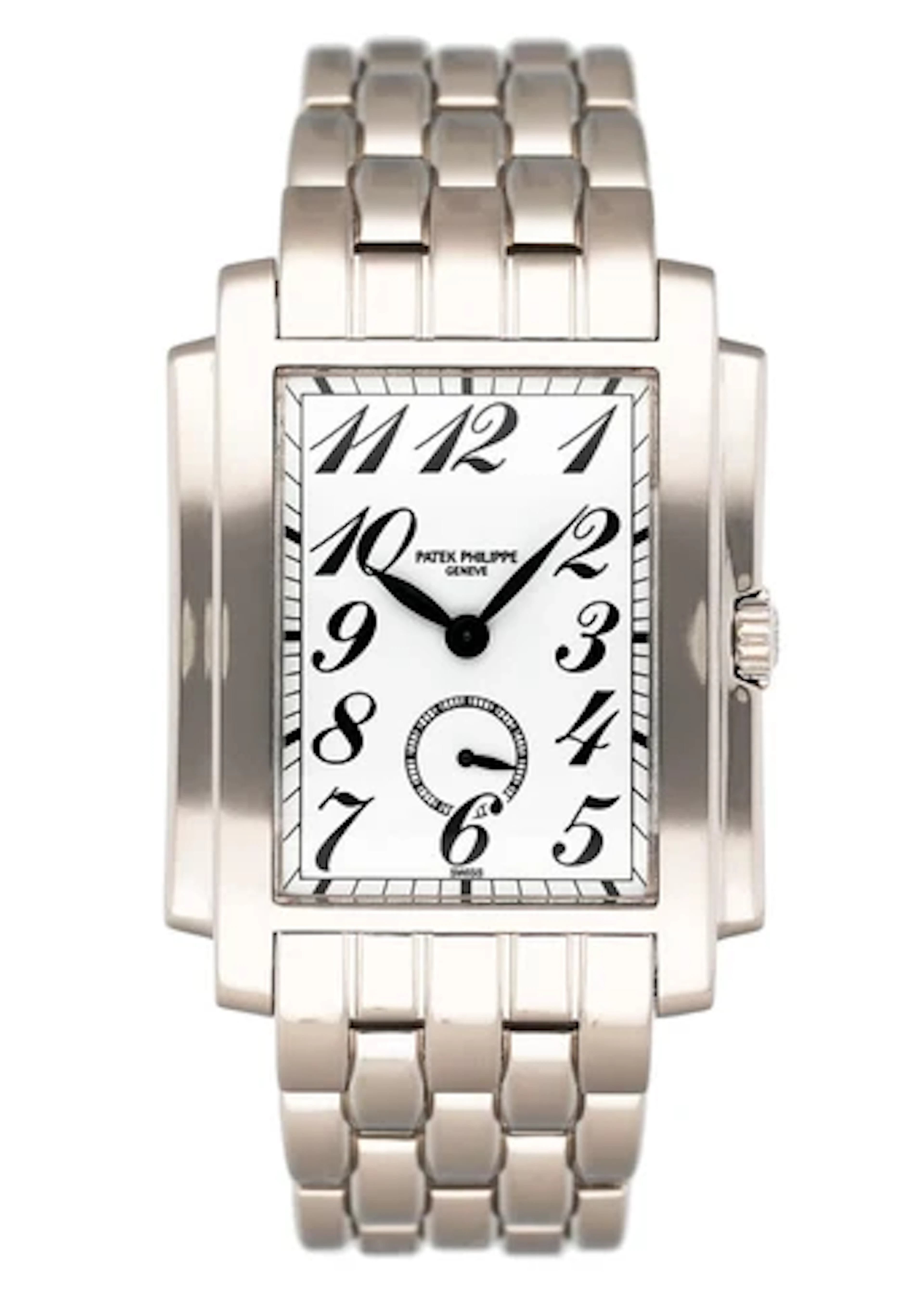 Patek Philippe Gondolo 5024/1G 18K White Gold Mens Watch Box Papers