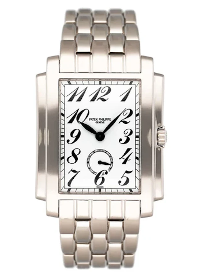 Patek Philippe Gondolo 5024/1G 18K White Gold Mens Watch Box Papers