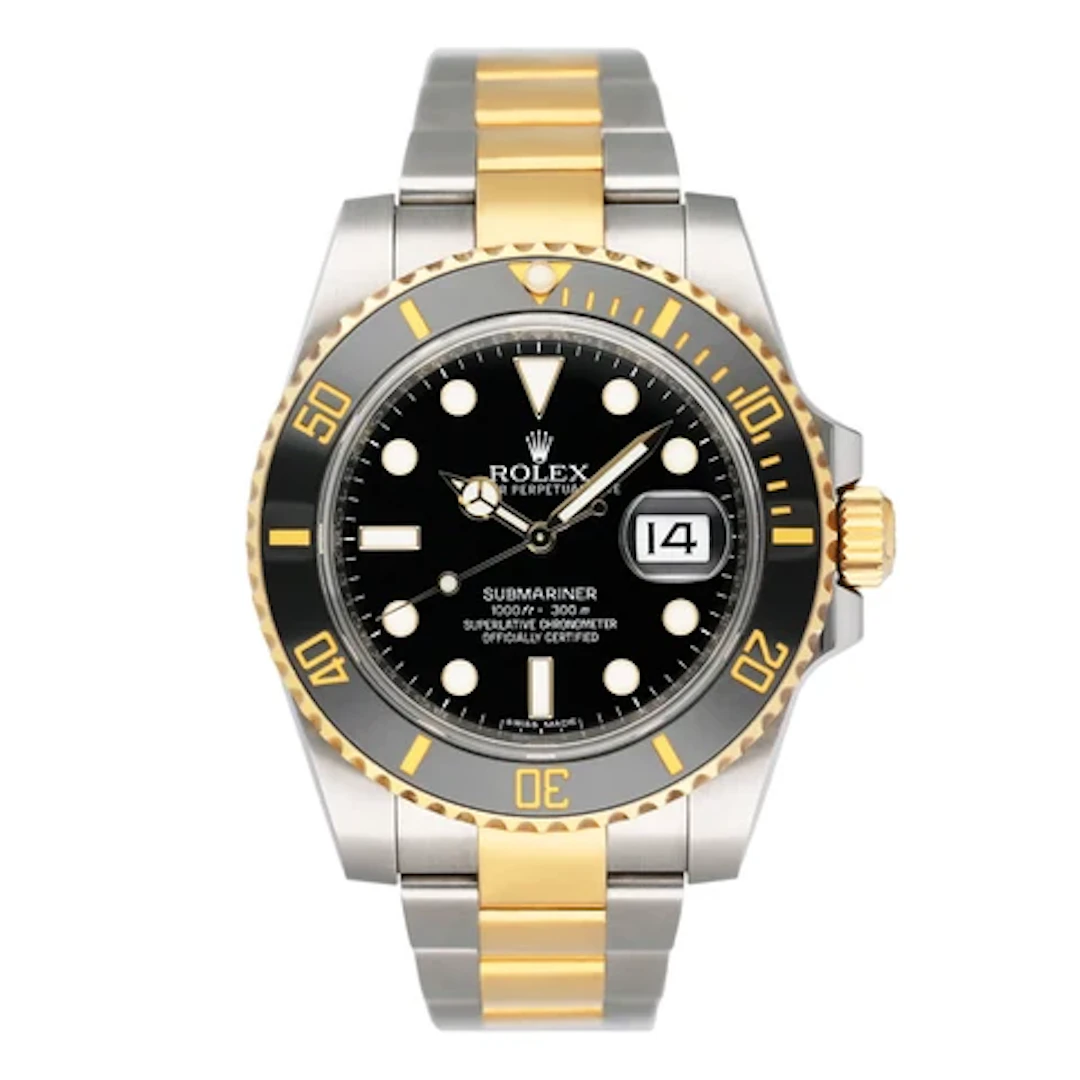 Rolex Submariner Date 116613LN Black Dial Mens Watch Box Papers
